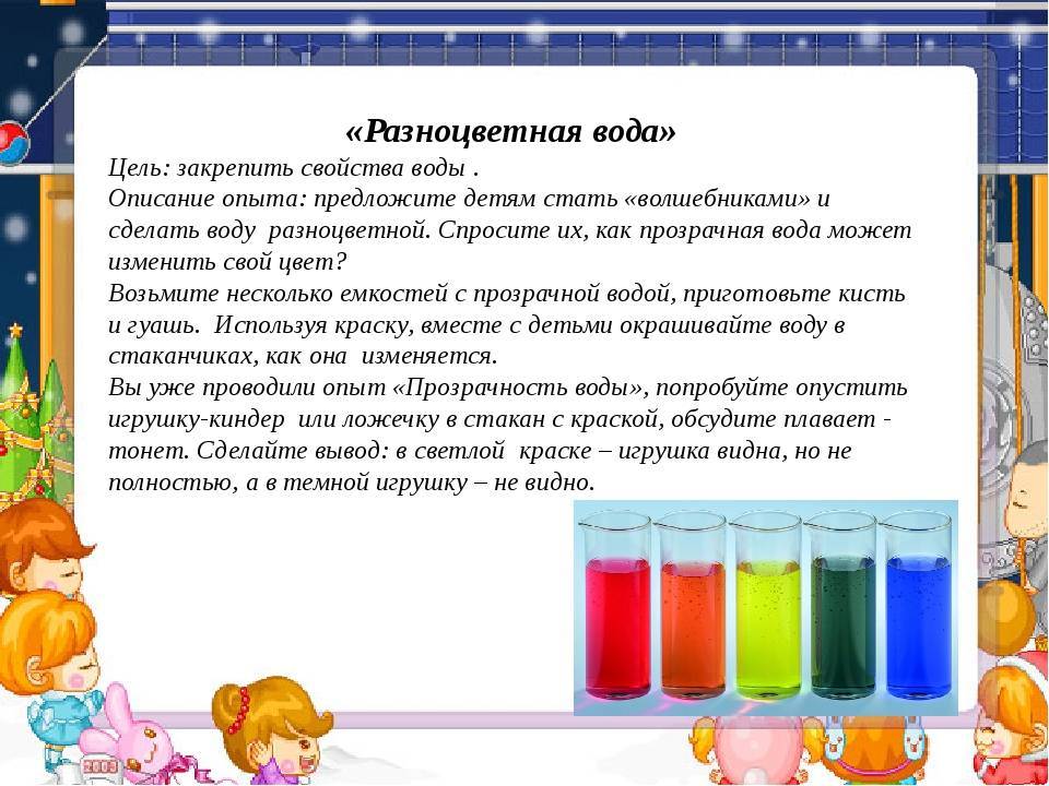 Оод в старшей группе
«эксперименты и опыты с водой» | конспекты занятий, оод  | педагог доу