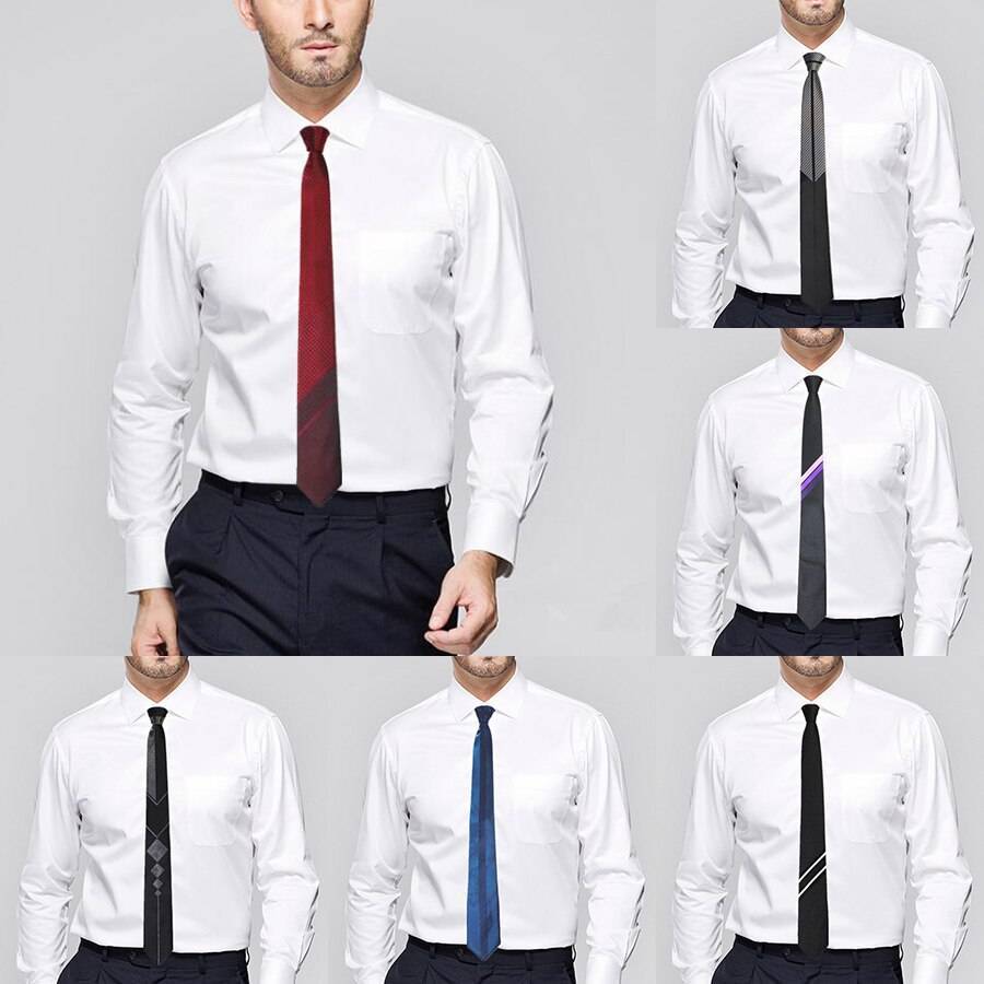 Длина галстука у мужчины
