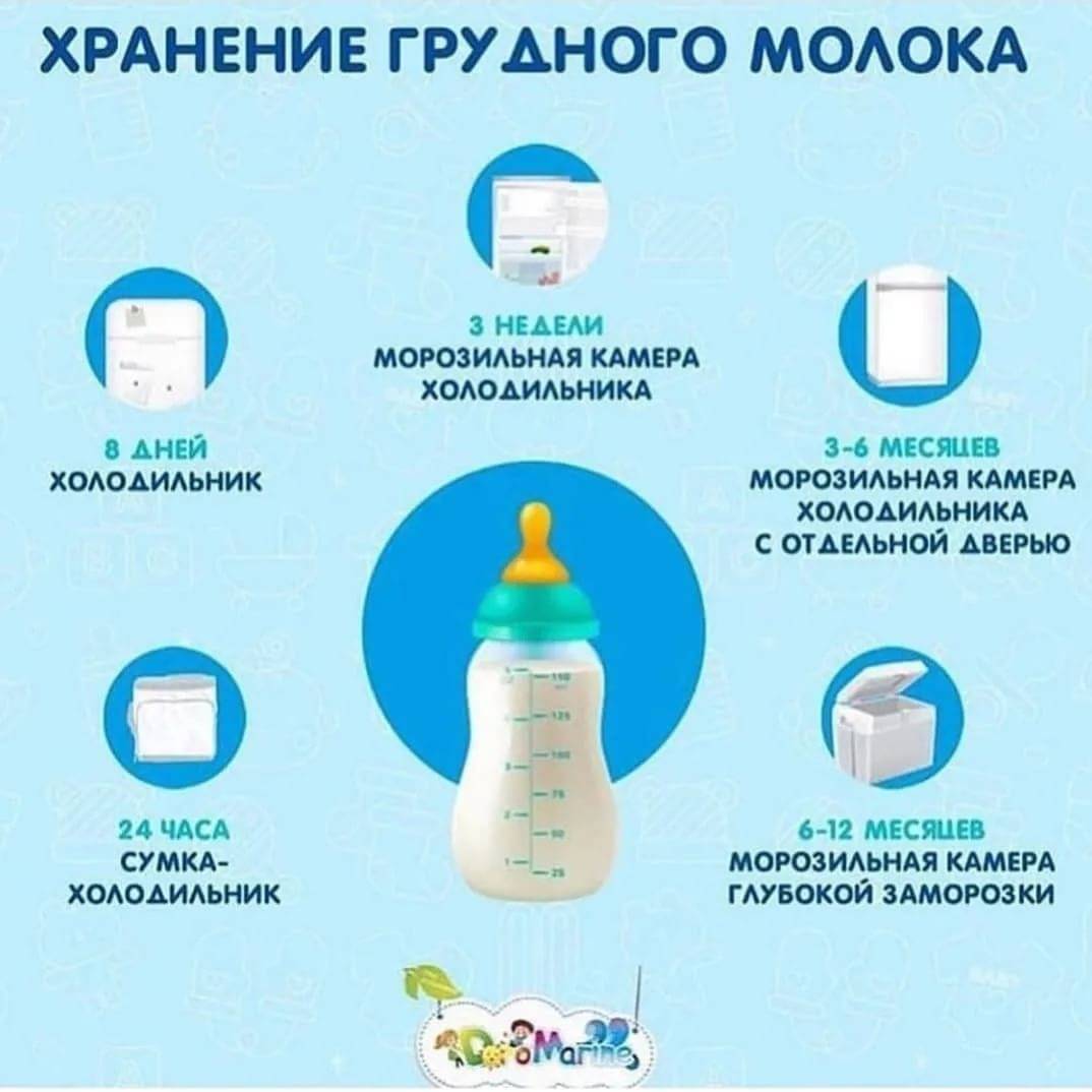 Как замораживать грудное молоко: основные правила и запреты