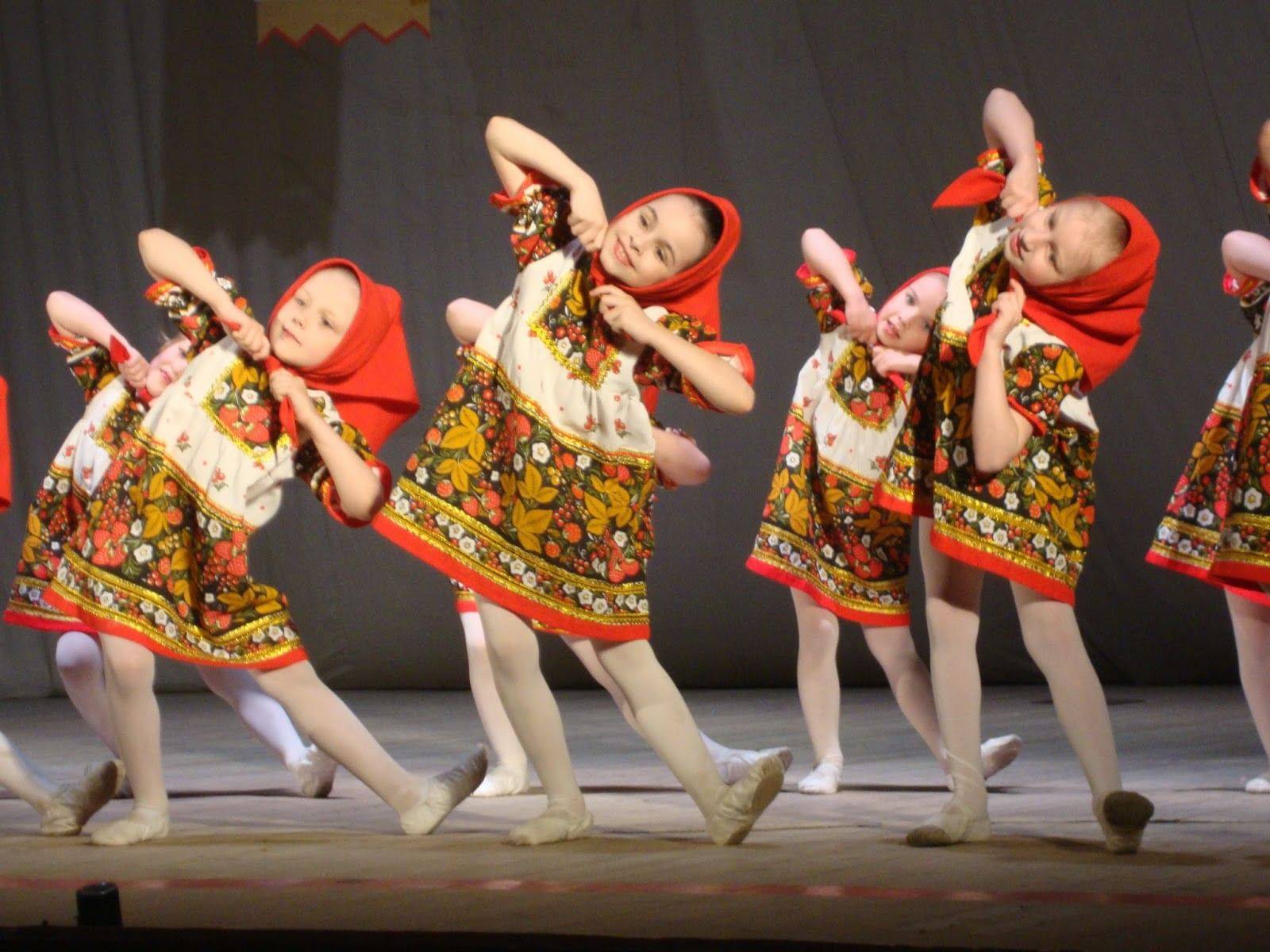 Русские народные танцы для детей дошкольного возраста с движениями