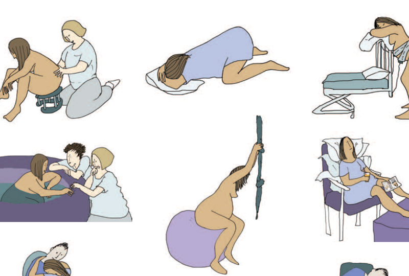 Как вести себя во время родов и схваток: как все начинается, что делать, можно ли сидеть и лежать?