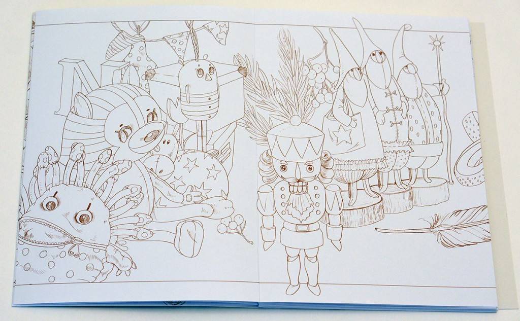 Детские раскраски: бесконечная книга натали ратковски | бебинка