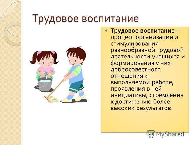 План работы по воспитанию положительного отношения к труду взрослых в доу