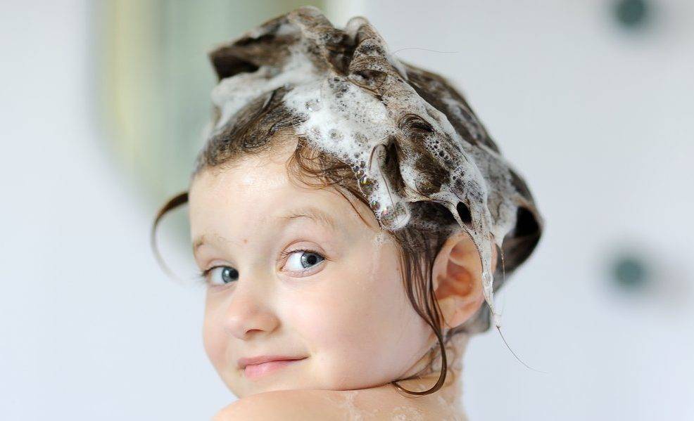 Уход за детскими волосами