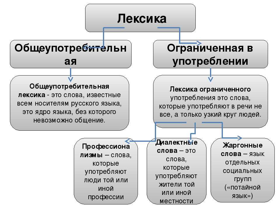 Лексика современного русского языка с точки зрения происхождения