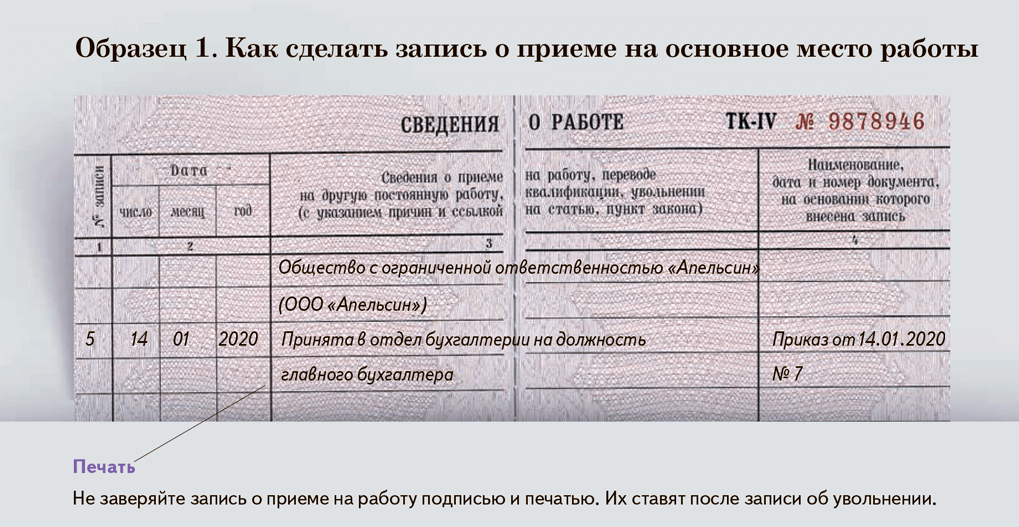 Аудит трудовых книжек