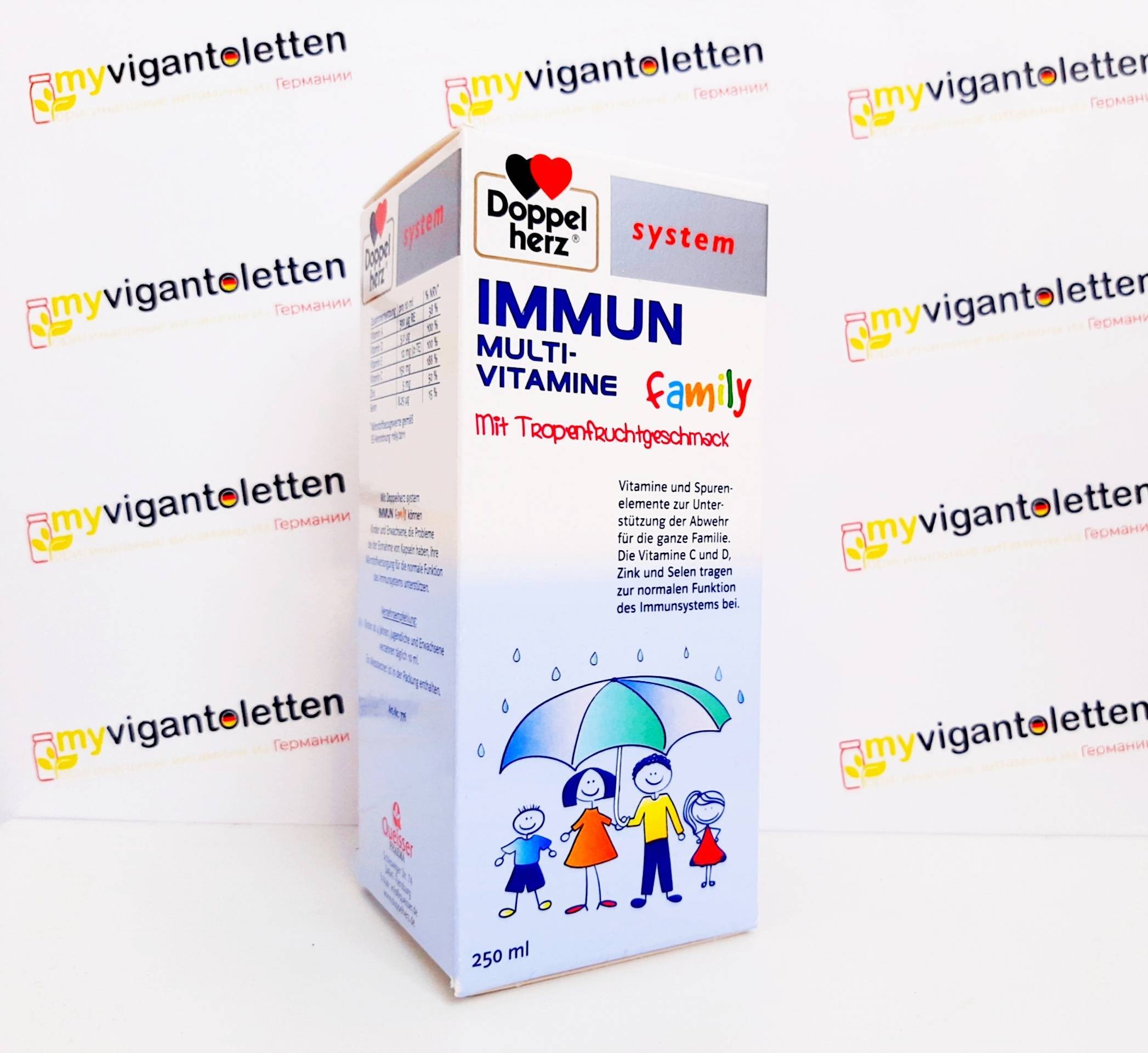 Витамины для иммунитета детям