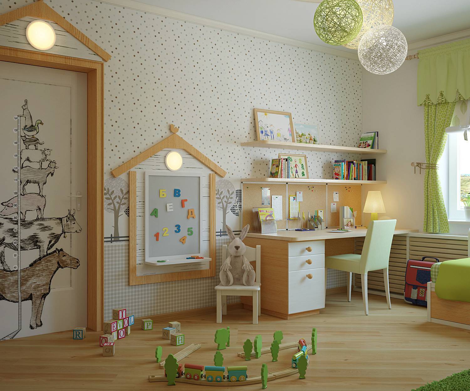 Дизайн детской комнаты: советы по обустройству, идеи оформления интерьера, как подобрать мебель, освещение и декор, какими сделать стены и потолок, фото примеры