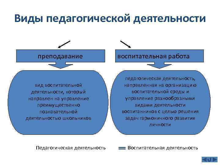 Педагогическая деятельность