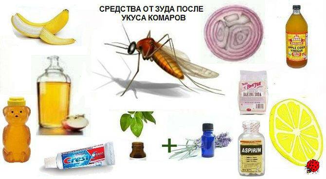 Чем помазать укус комара у ребенка: препараты от зуда