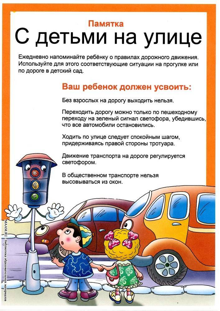 Уроки дорожной безопасности для детей в детском саду