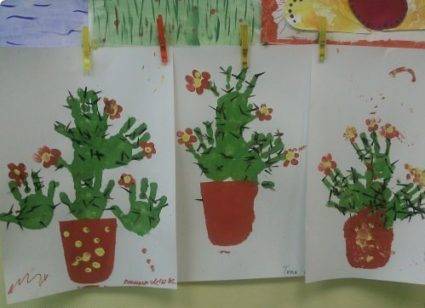Конспект занятия по рисованию комнатных растений с натуры в подготовительной группе. воспитателям детских садов, школьным учителям и педагогам - маам.ру