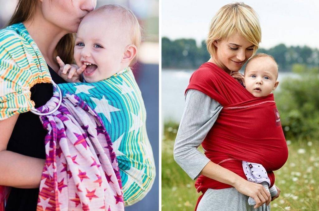 Как завязать слинг шарф для новорожденных детей, выбор, создание