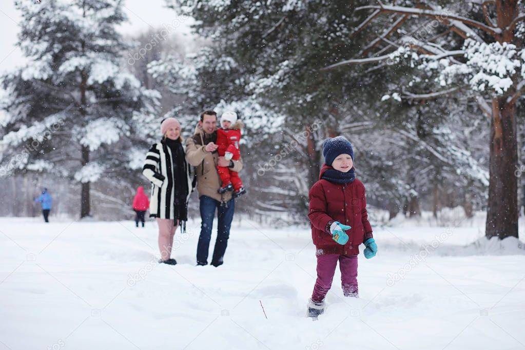 5 правил зимней прогулки с ребенком
