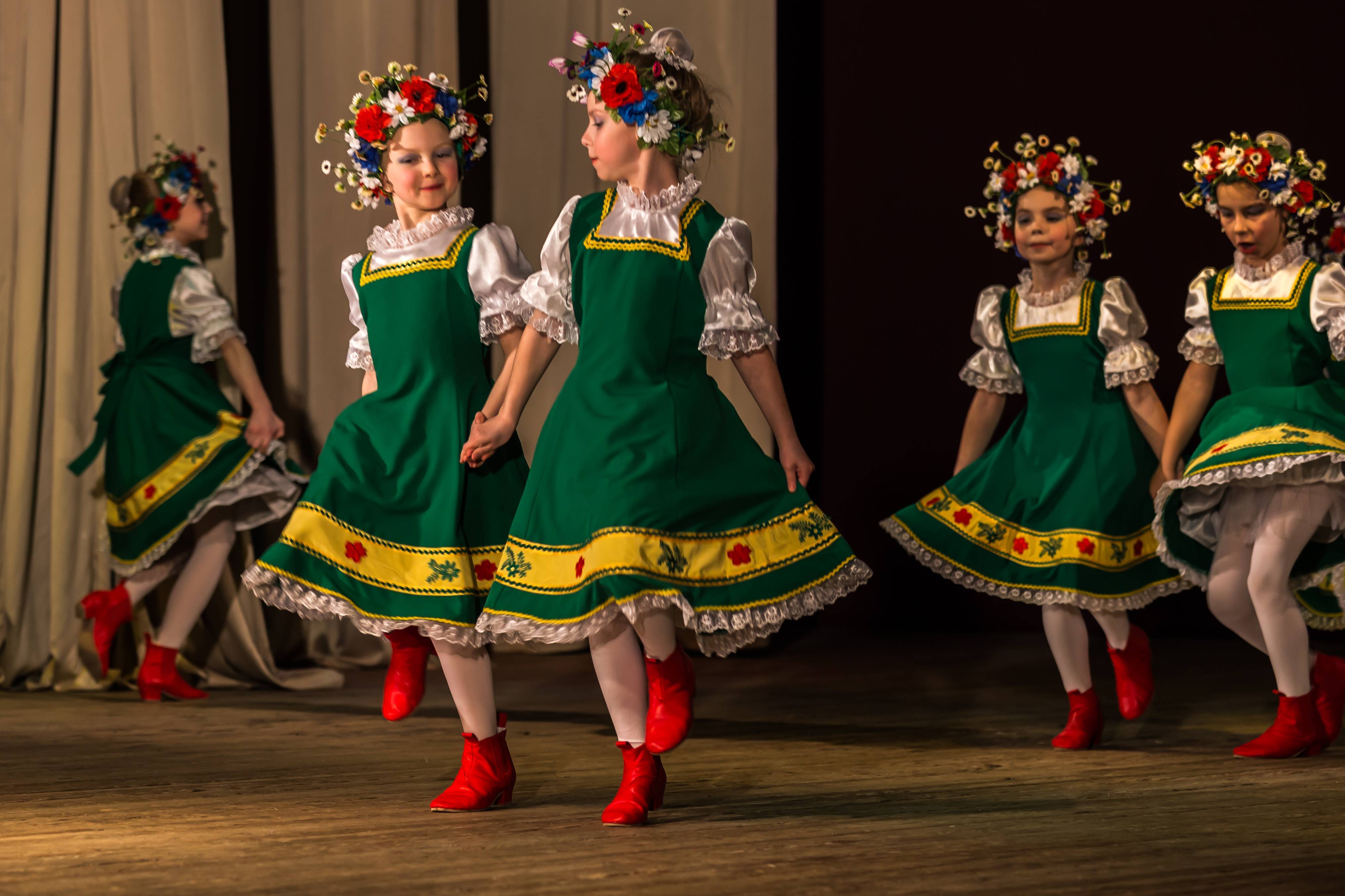Русский танец на уроках ритмики