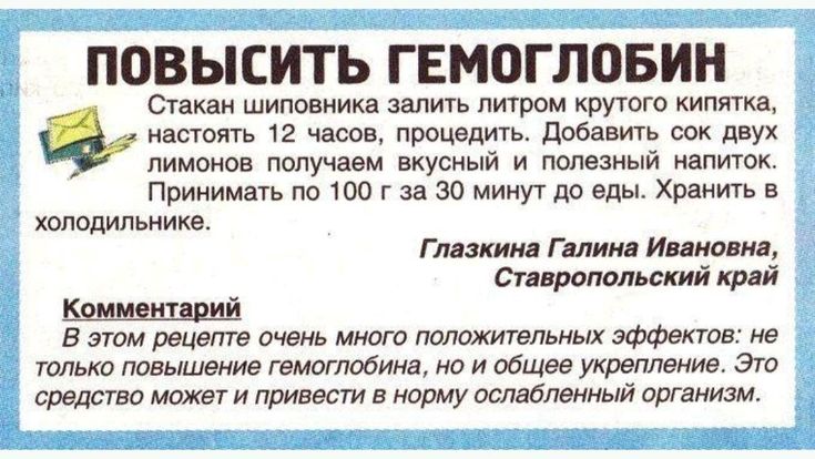 Все причины и последствия низкого гемоглобина у женщин - medseen.ru
