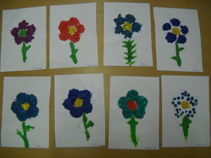 Конспект занятия по рисованию в средней группе «красивые цветы». воспитателям детских садов, школьным учителям и педагогам - маам.ру