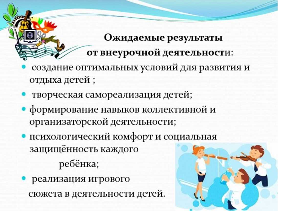 Внеурочная деятельность при реализации фгос