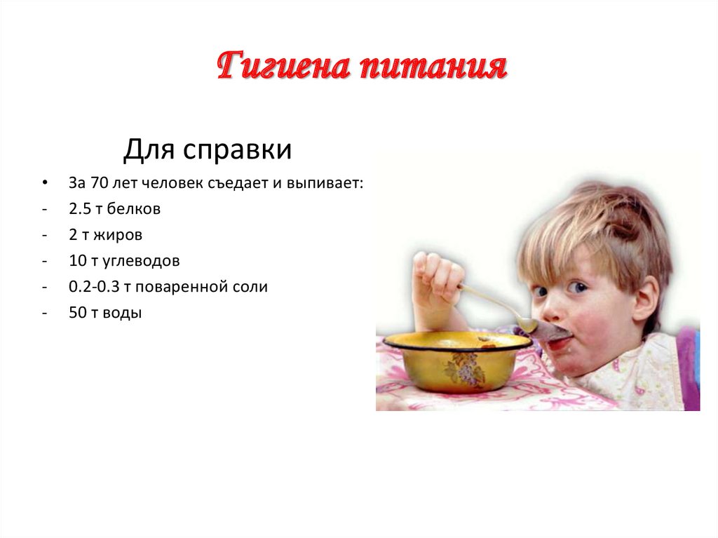 Режим питания детей и подростков