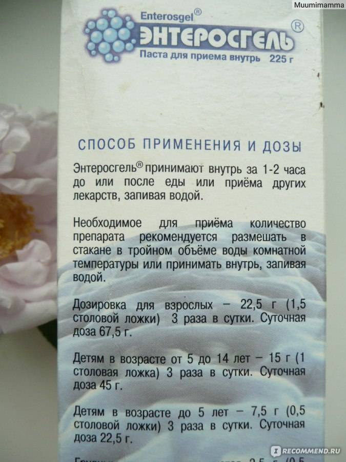 Инструкция по применению препарата энтеросгель (паста сладкая) | энтеросгель