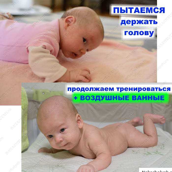 В каком возрасте ребёнок умеет держать головку самостоятельно?