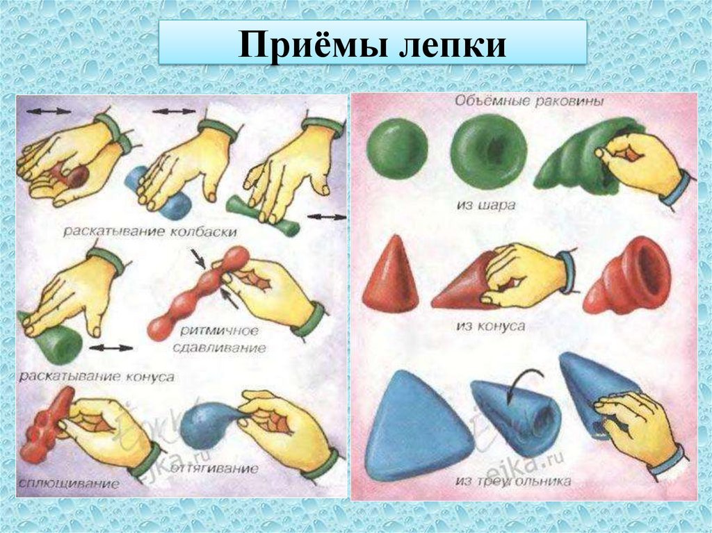 Лепка в первой младшей группе: обучение самых маленьких
