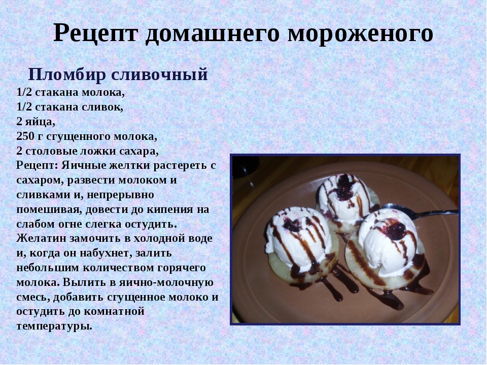 Мороженое пломбир в домашних условиях: 23 домашних вкусных рецепта