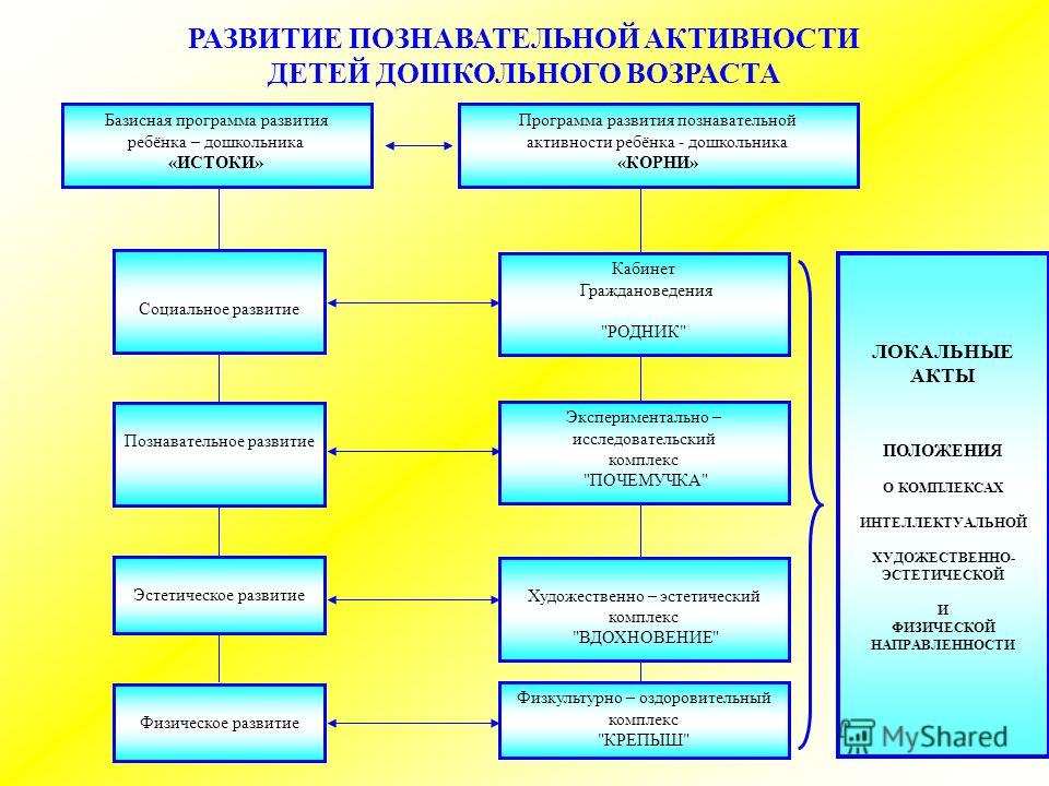 Понятие формирования познавательной деятельности. Методы развития познавательной активности. Развитие познавательной активности дошкольников.