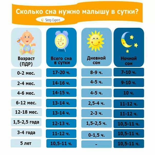 Сколько должен спать ребенок в 5 лет - детская городская поликлиника №1 г. магнитогорска
