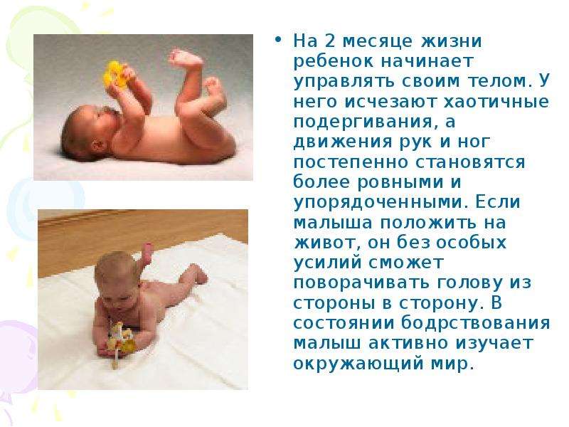 Во сколько месяцев ребенок берет ручками предметы