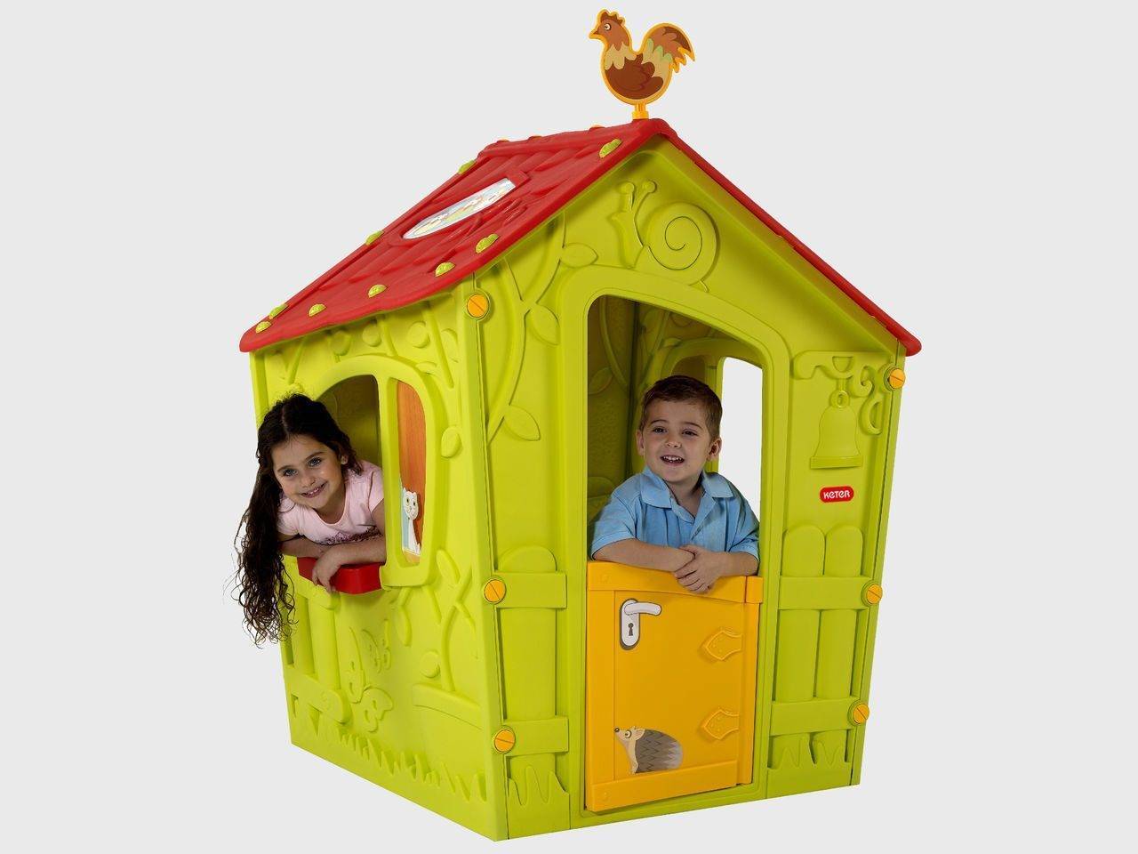 Детские игровые домики для дачи и дома (пластиковые, деревянные, надувные)