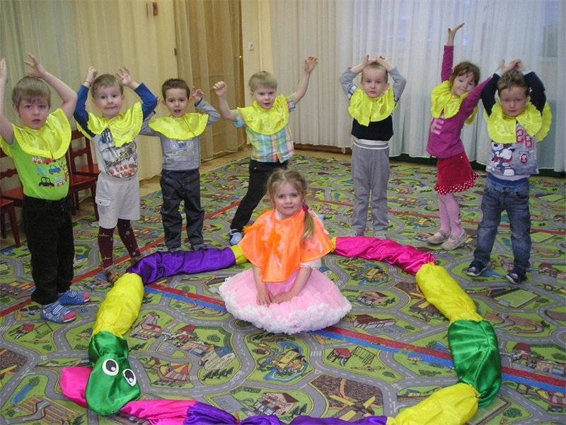 Веселые танцы для дошкольников в детском саду