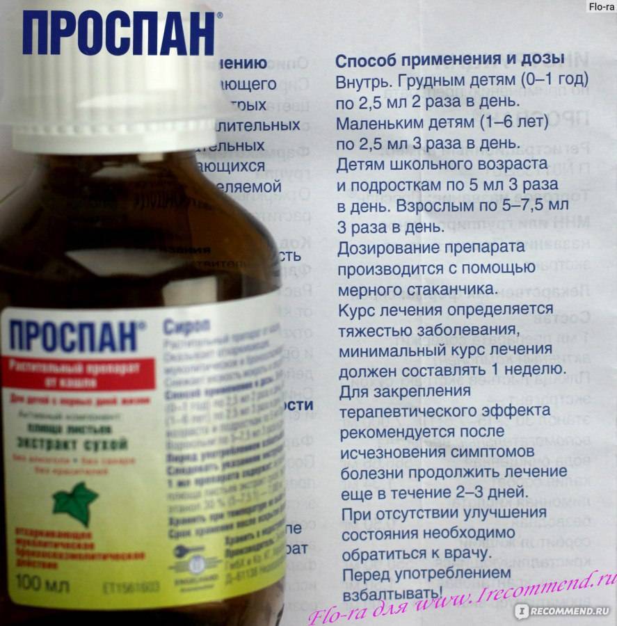 Инструкция по применению проспана у детей: от какого кашля помогает, как давать в сиропе и каплях, есть ли аналоги?