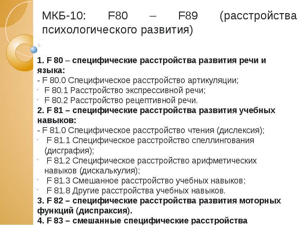 Диагноз f 80. Диагноз ЗПР шифр. F10 мкб. Международная классификация болезней f. Диагноз задержка психического развития.