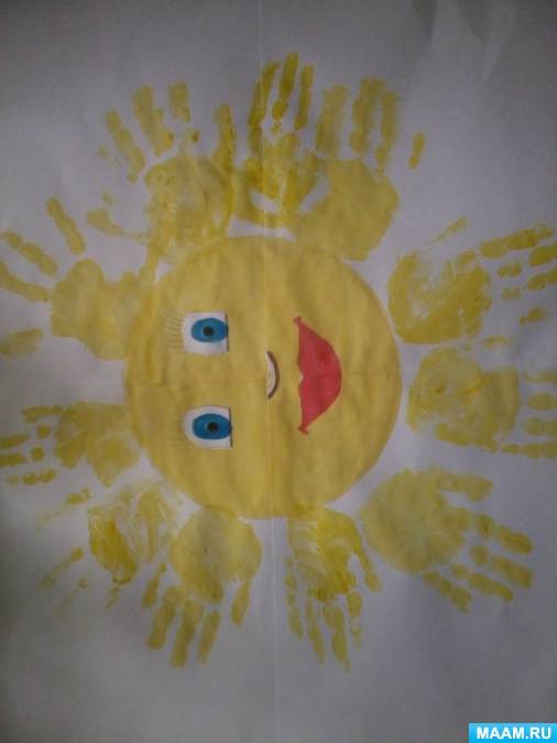 Уроки рисования во второй младшей группе на тему «Светит солнышко»