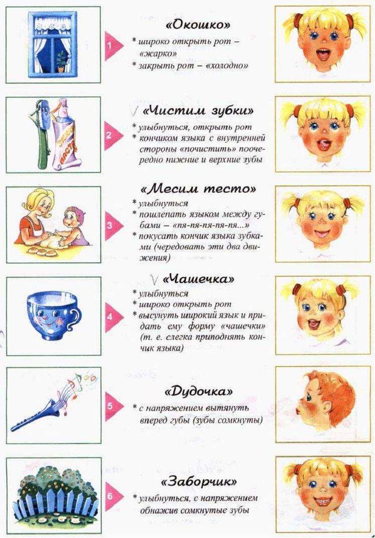 Упражнения для развития мышц языка