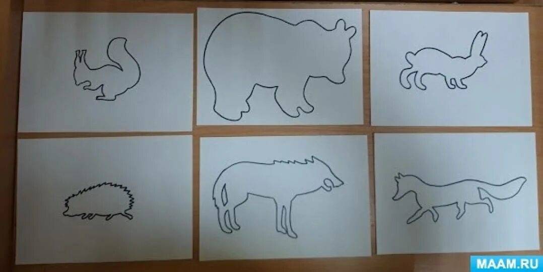Конспект занятия рисование медведь средняя группа. рисование диких и домашних животных в средней группе: темы и способы построения занятий