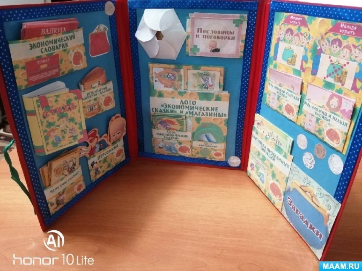 Презентация на тему "лэпбук "финансовая грамотность"" по математике