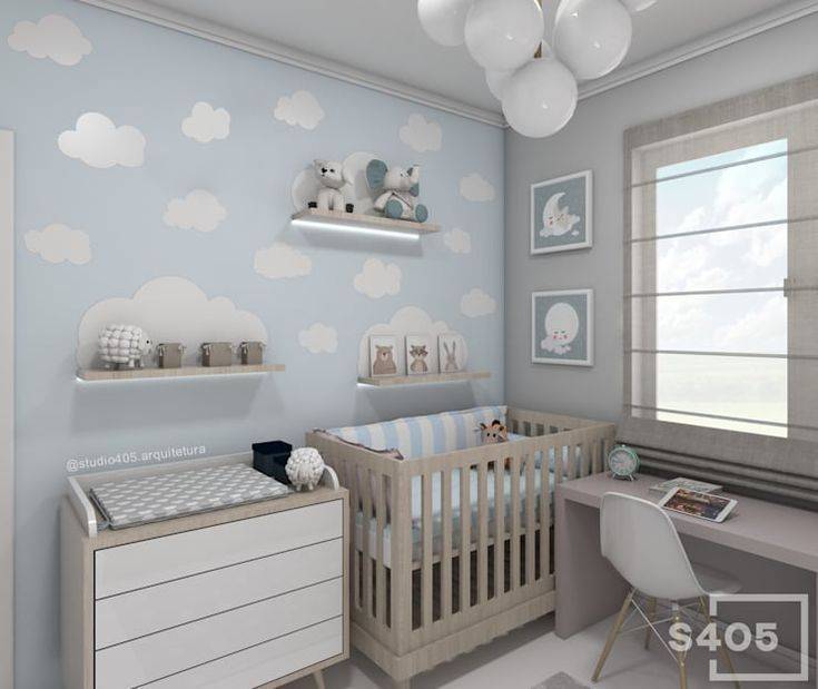 Дизайн комнаты для ребенка от 1 до 3 лет