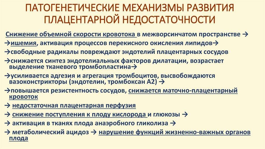Фетоплацентарная недостаточность: при беременности, хроническая. нарушение маточно-плацентарного кровотока 1а степени - medside.ru