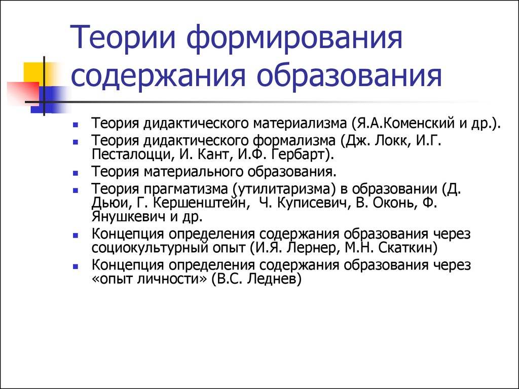 Содержание  обучения: что это, определение, сущность в современной системе образования