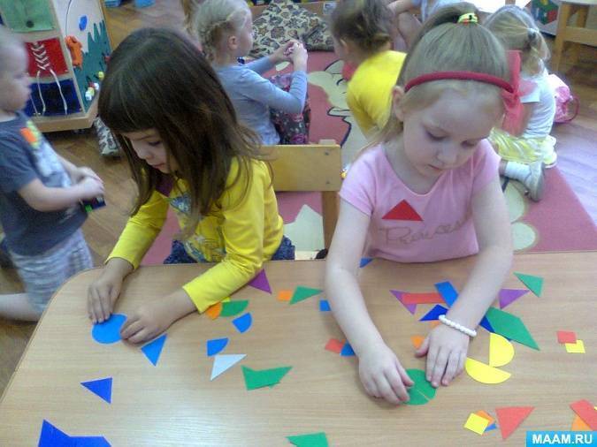 Проект для детей 2–5 лет «в стране геометрических фигур». воспитателям детских садов, школьным учителям и педагогам - маам.ру