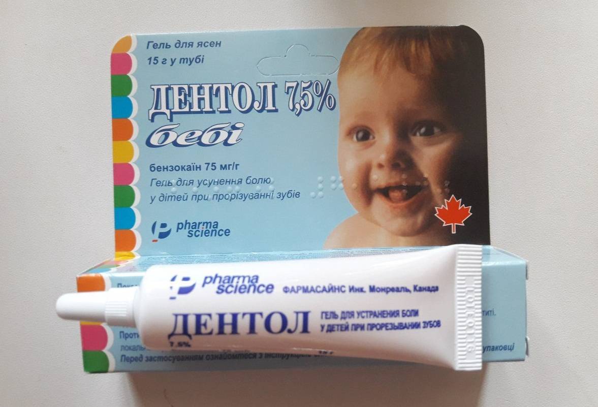 Гели при прорезывании зубов у ребенка