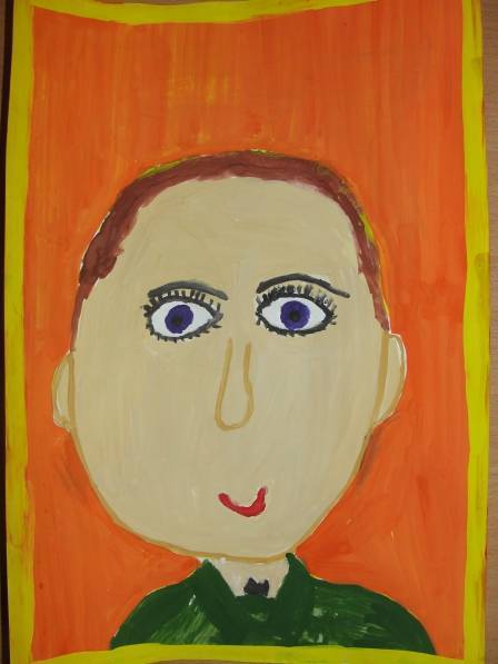 Пошаговая методика рисования портрета мамы для детей