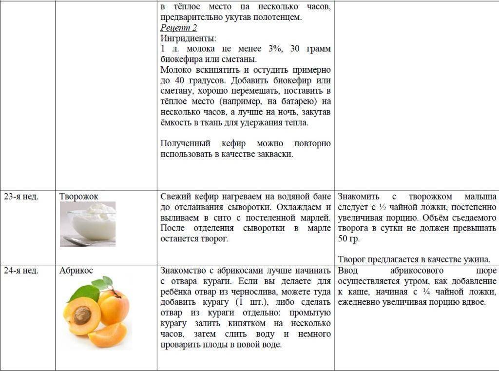 Современные принципы прикорма детей