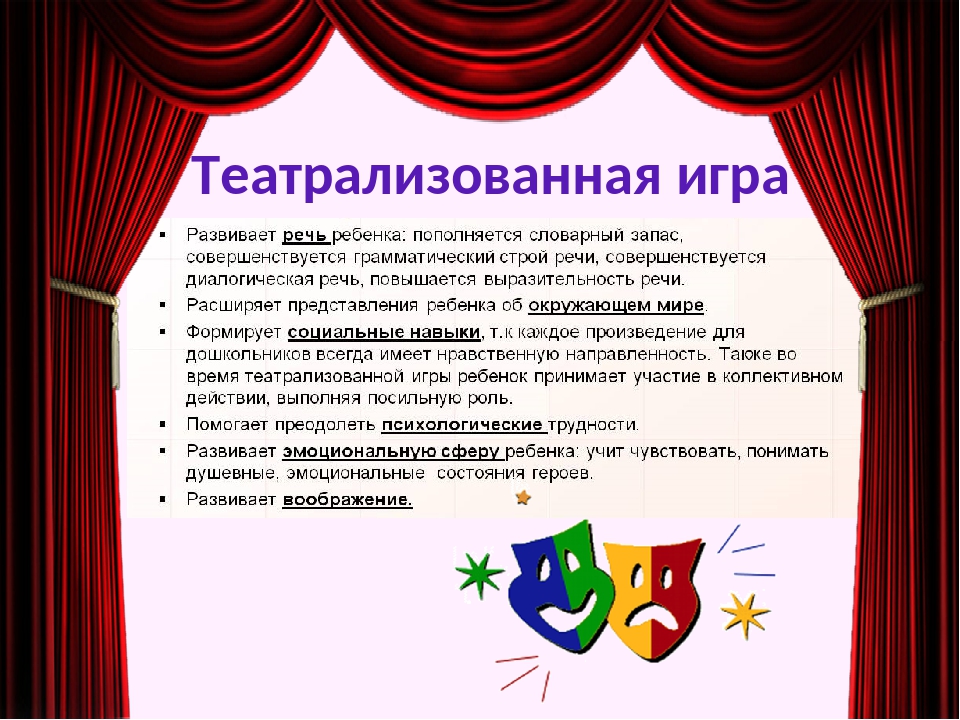 Роль театрализованной деятельности в педагогическом процессе воспитателя первой и второй младших групп детского сада
