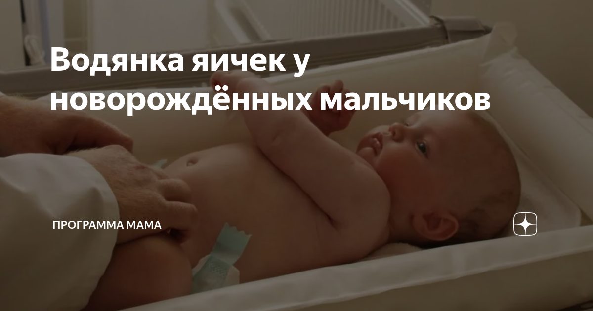Водянка яичек у новорожденных мальчиков: причины, признаки, последствия, лечение