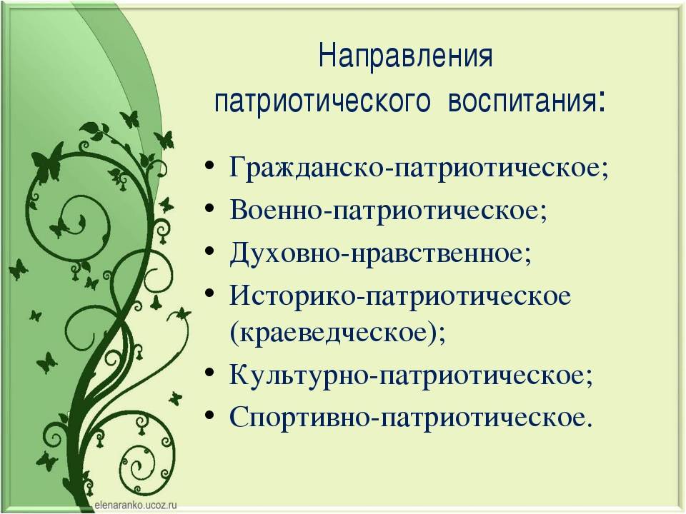 План работы школы по военно патриотическому воспитанию