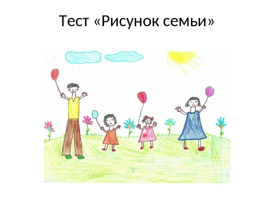 Методика «Рисунок семьи»: интерпретация