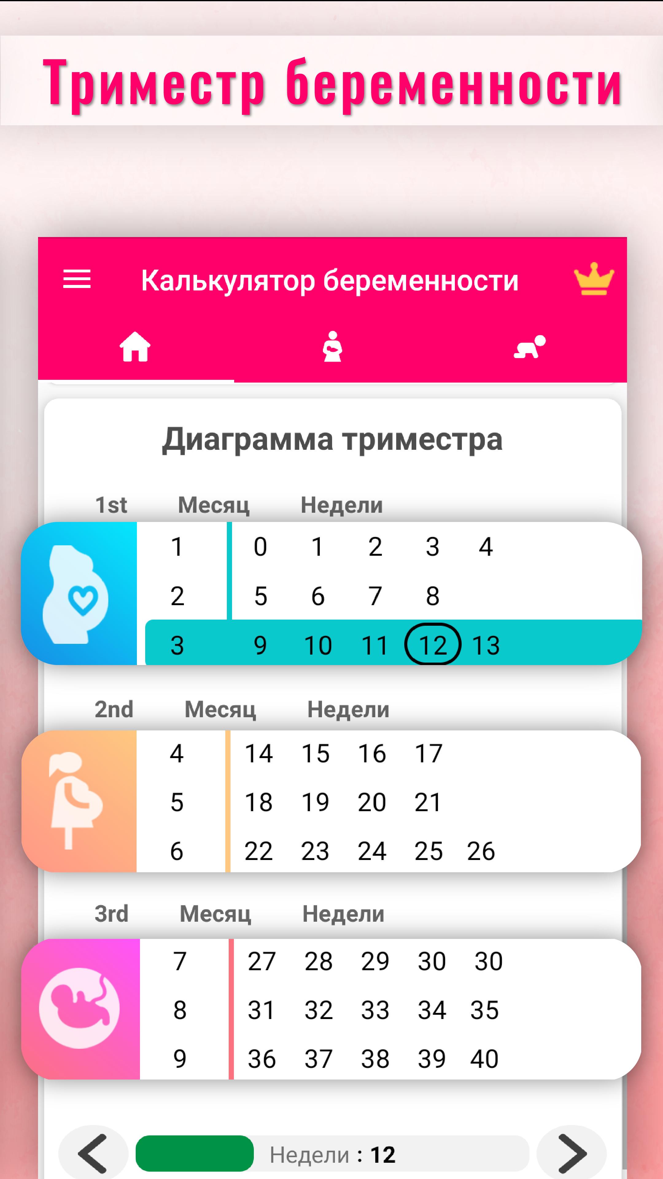 Рассчитать срок беременности: калькулятор, как определить даты по дням и вести календарь по неделям?